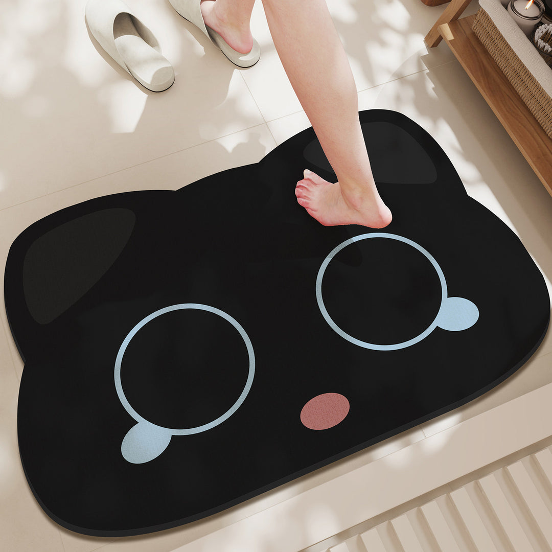 Cute Cat-Shaped Bath Mat Stornfield