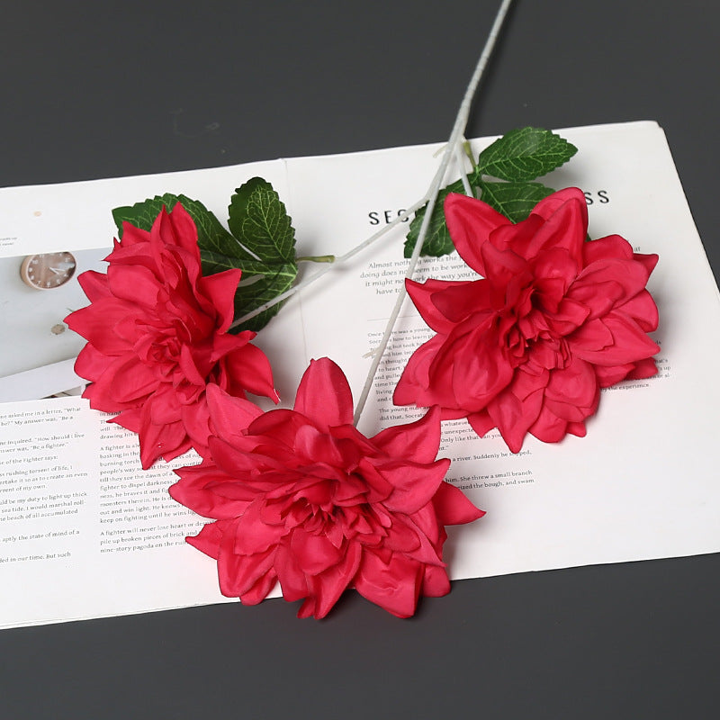 Decorative Fabric Carnation Stem for Home Display