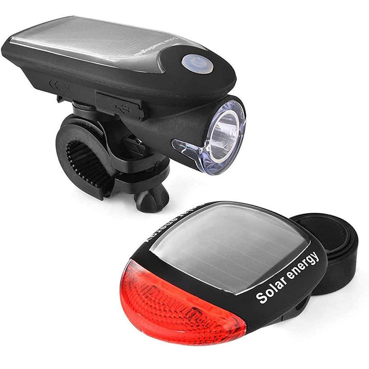 Solar-Powered High-Visibility Bike Headlight Stornfield