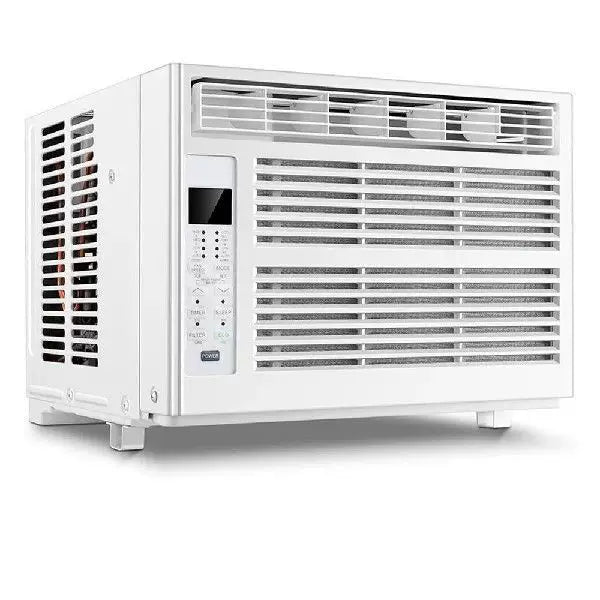 Unisex one size compact high-efficiency window air conditioner with digital thermostat and adjustable louvers Stornfield