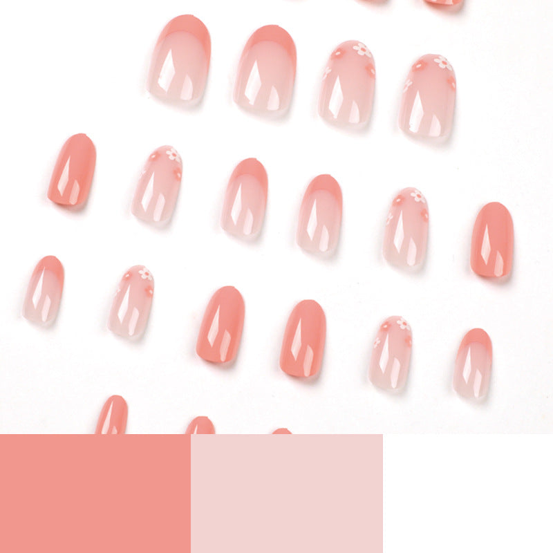 Artificial nail art with elegant floral design Stornfield