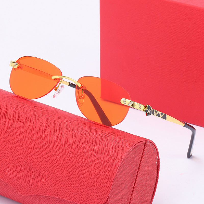 Women's fashionable sunglasses with stylish metal frame and protective lenses Stornfield