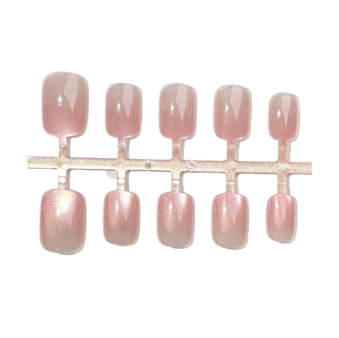 Elegant Short Press-On Nail Set