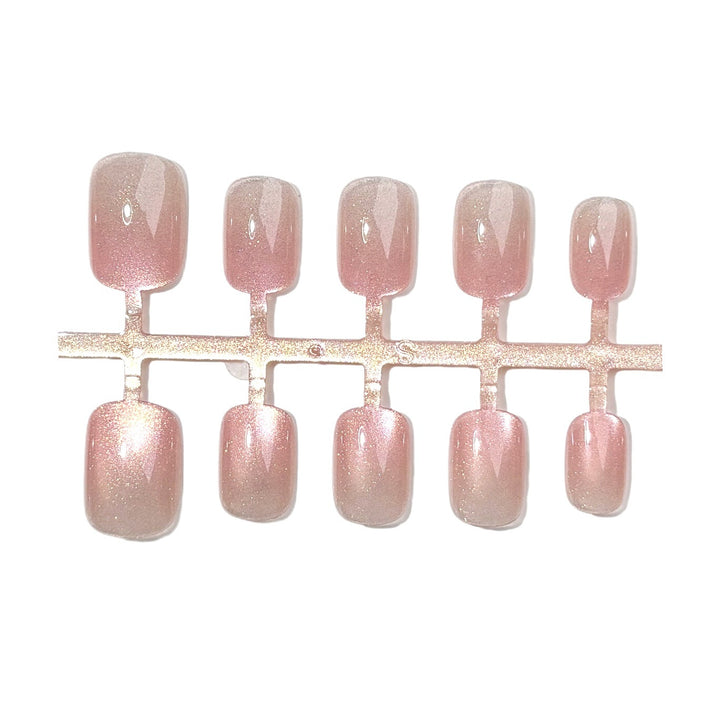 Elegant Short Press-On Nail Set