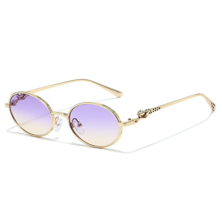 Vintage Round Lens Sunglasses with Gradient Glass Stornfield