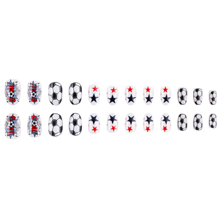 Sporty Themed Press-On Nail Set Stornfield