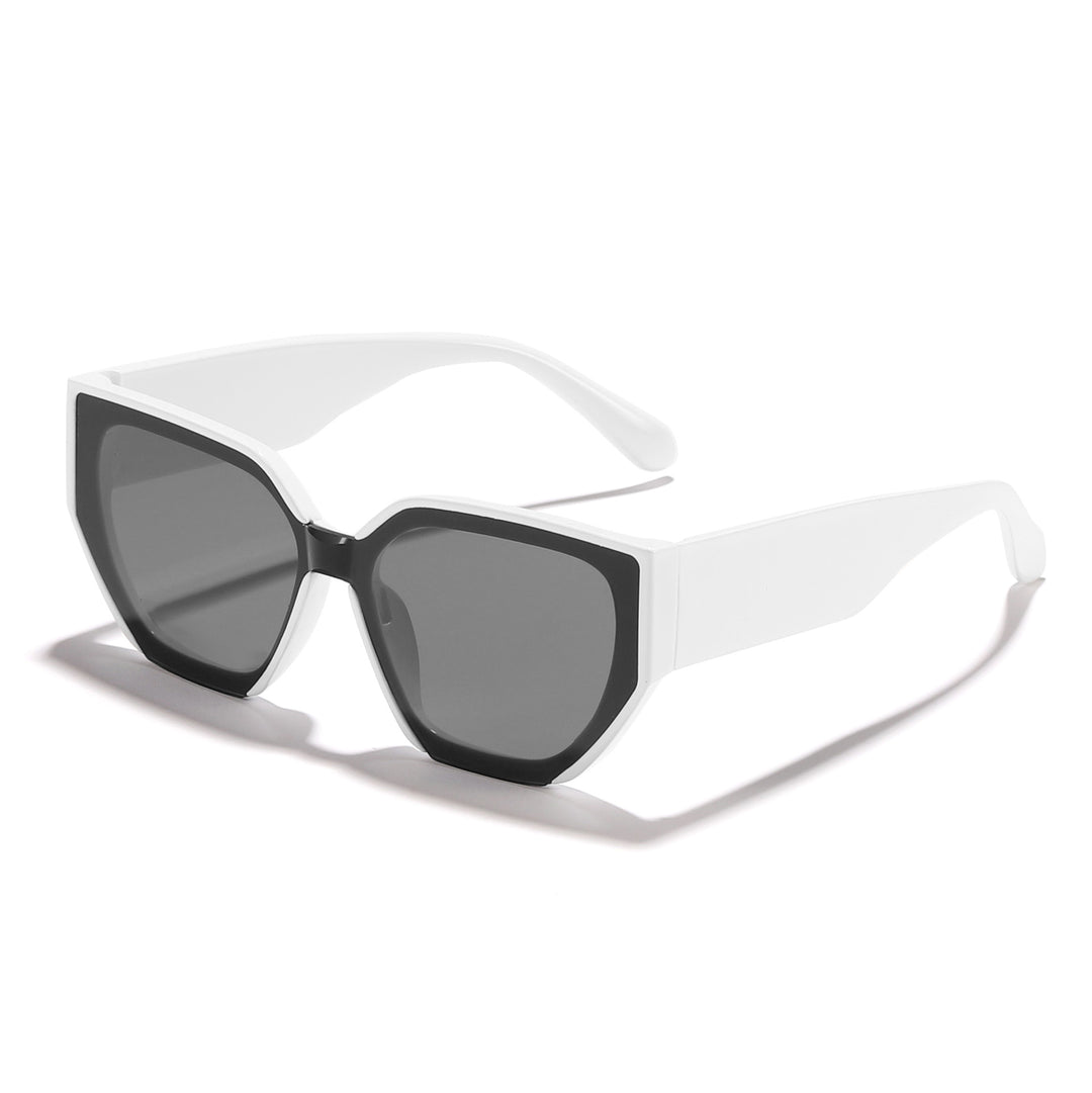 Women's fashionable oversized sunglasses with trendy hexagon design Stornfield