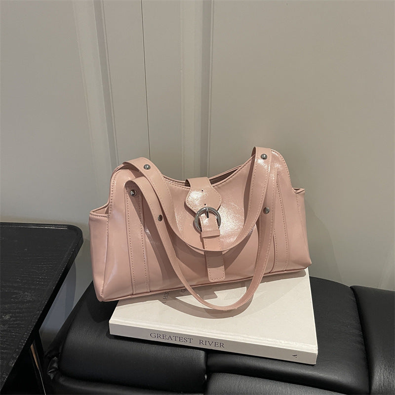 Elegant Patent Leather Handbag