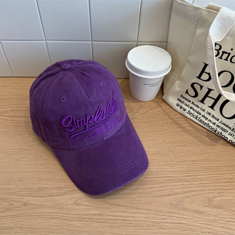Women's Casual Soft Fabric Adjustable Baseball Cap Stornfield