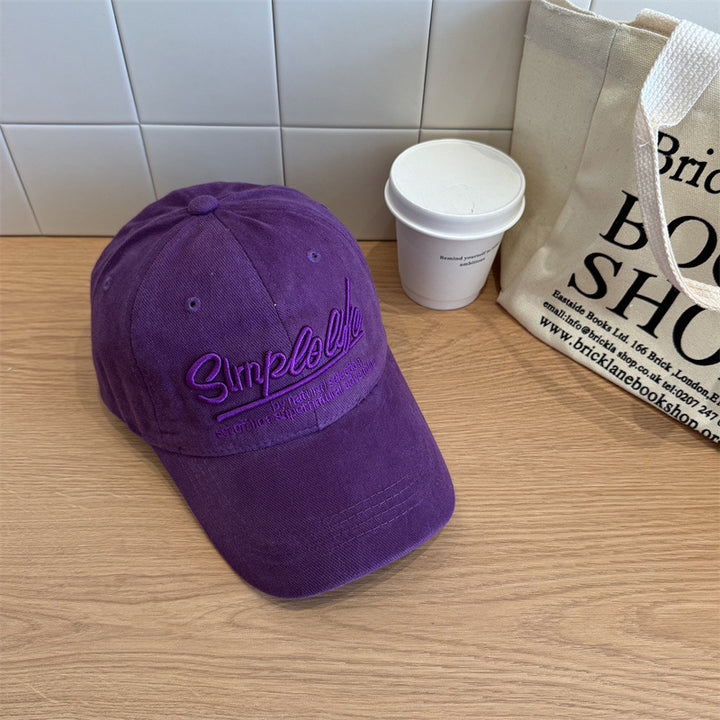 Women's Casual Soft Fabric Adjustable Baseball Cap Stornfield