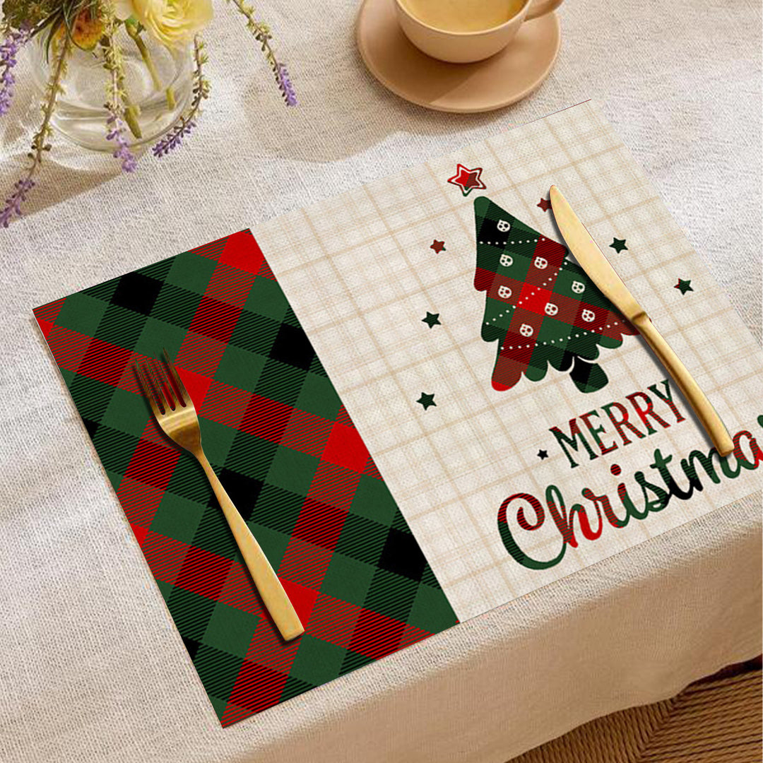 Festive Holiday-Themed Table Placemat