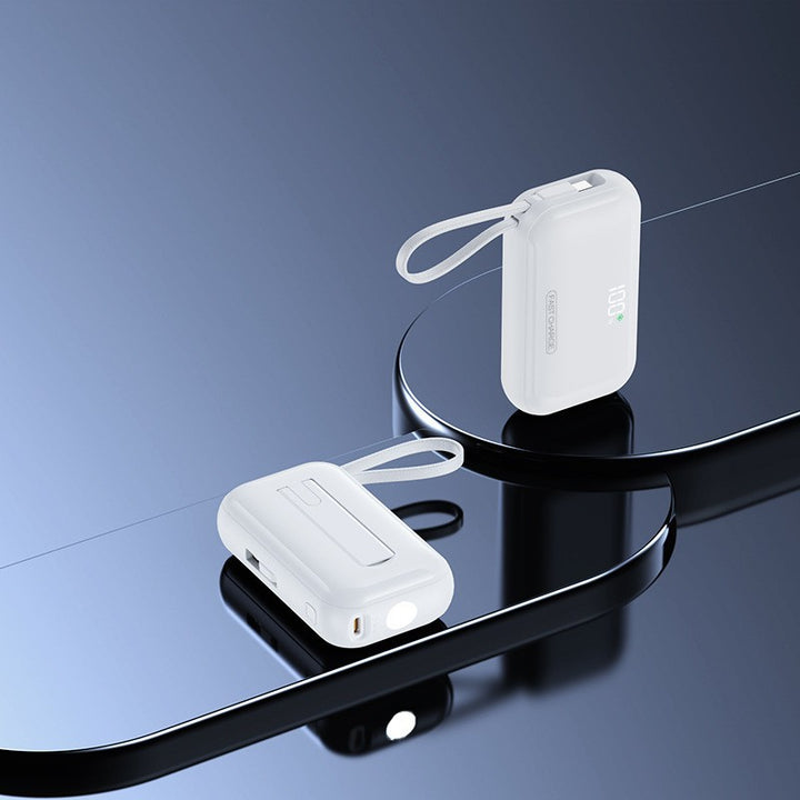 Portable power bank with compact charging and innovative carrying bag Stornfield