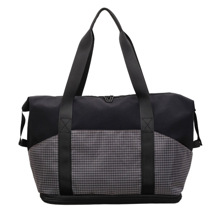 Multifunctional sports and travel bag with innovative compartment arrangement Stornfield