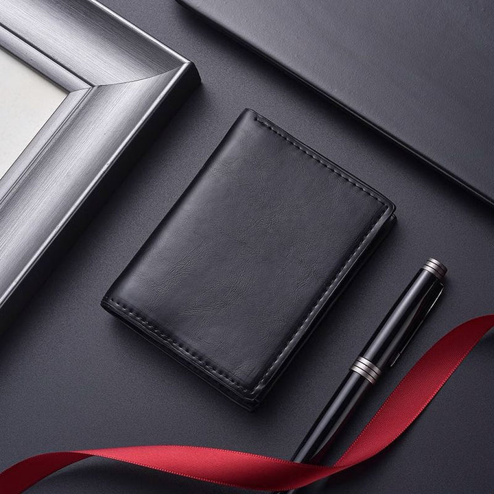 Premium Leather Business Card Holder Stornfield