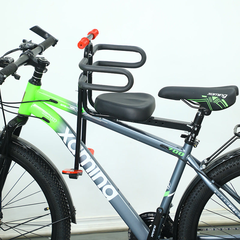 adjustable padded child bicycle passenger seat with safety armrest Stornfield