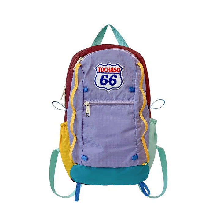 Colorful Patchwork Backpack Stornfield