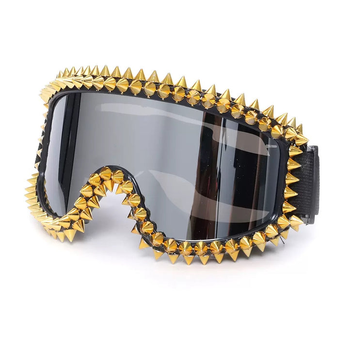 Ladies fashionable ski goggles with trendy stud design Stornfield