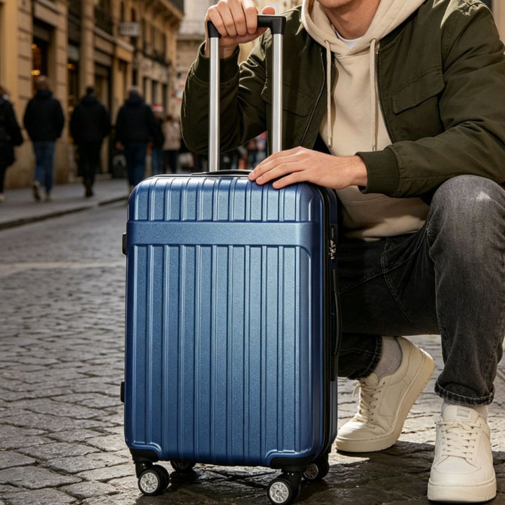 Unisex Robust Hard Shell Travel Suitcase Stornfield