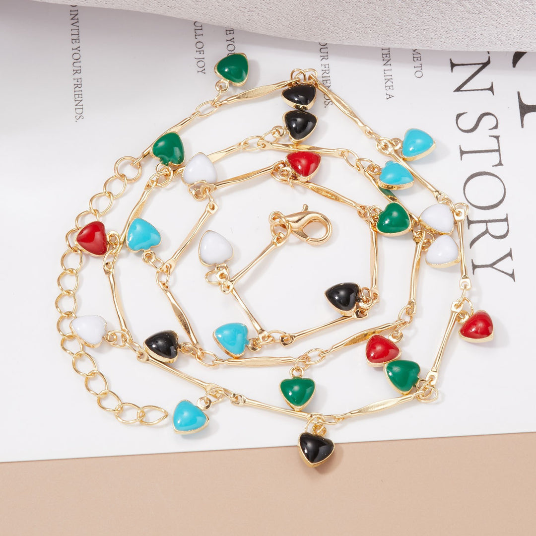 Heart Charm Statement Necklace Stornfield