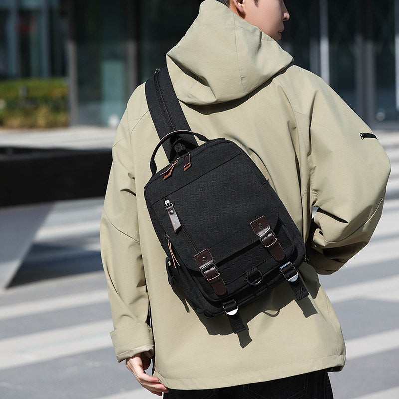 Versatile Canvas Messenger Bag Stornfield