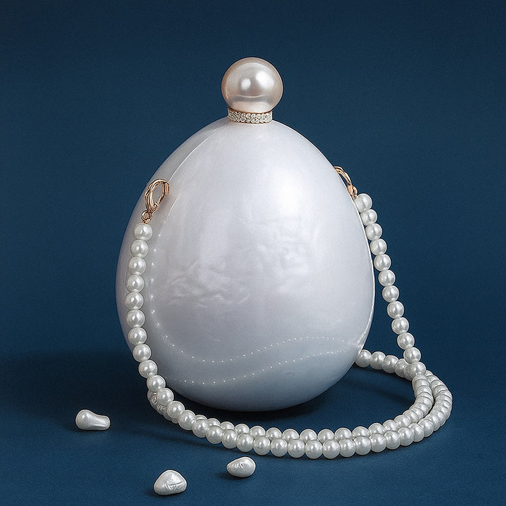 Pearlescent Acrylic Evening Handbag