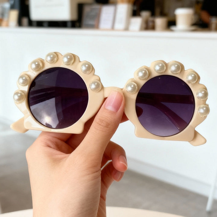 Pearl-Accented Vintage Inspired Sunglasses Stornfield