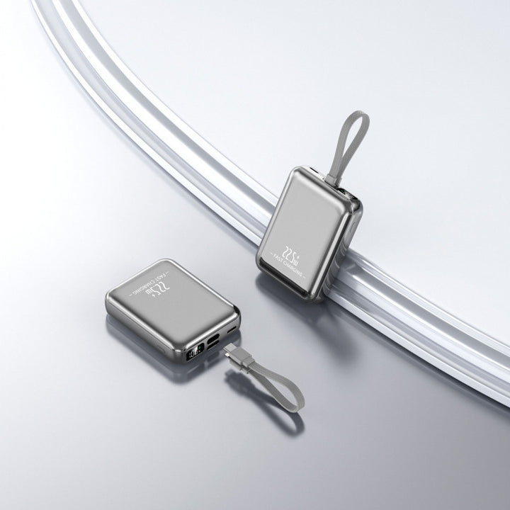 Portable power bank with compact design and integrated fast charging function Stornfield