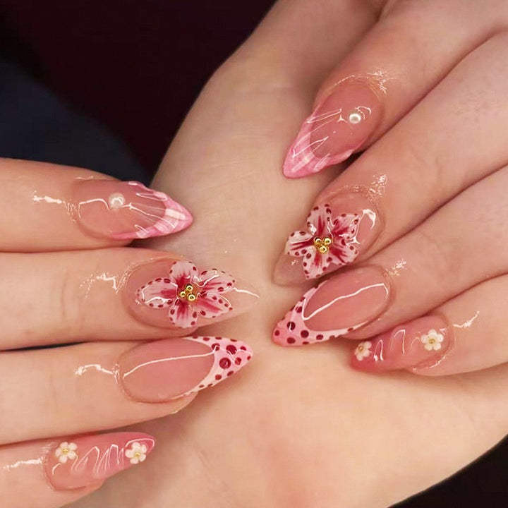 Artistic Hand-Painted Nail Art Stornfield