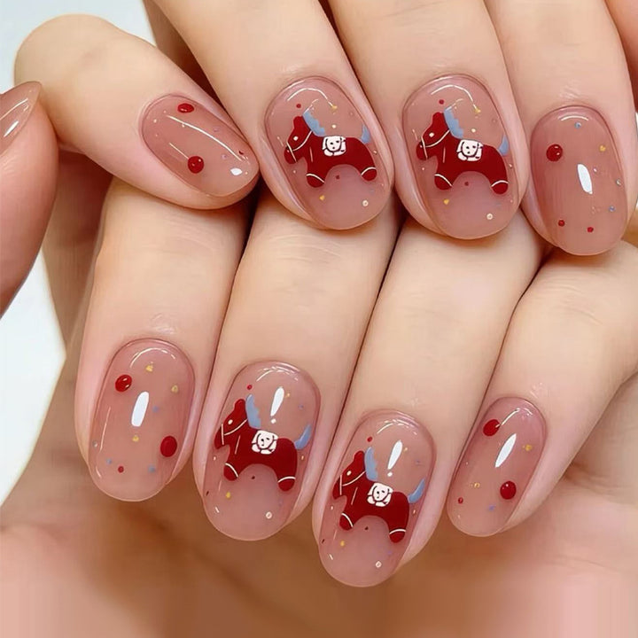 Artistic Cartoon Press-On Nails Stornfield