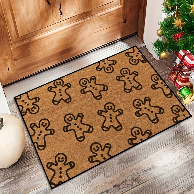 Holiday-Themed Welcome Mat for Home
