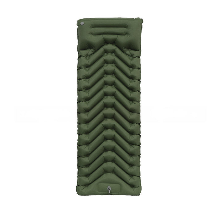 Inflatable sleeping pad with comfort zones Stornfield