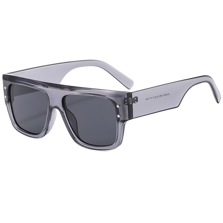 Ladies fashionable sunglasses with rectangular frame and polarized lenses Stornfield