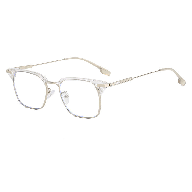 Women's square sunglasses with lightweight metal frame and wide temples Stornfield