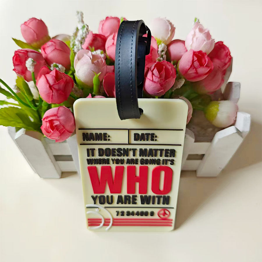 Unisex Creative Destination-Themed Luggage Tag Stornfield