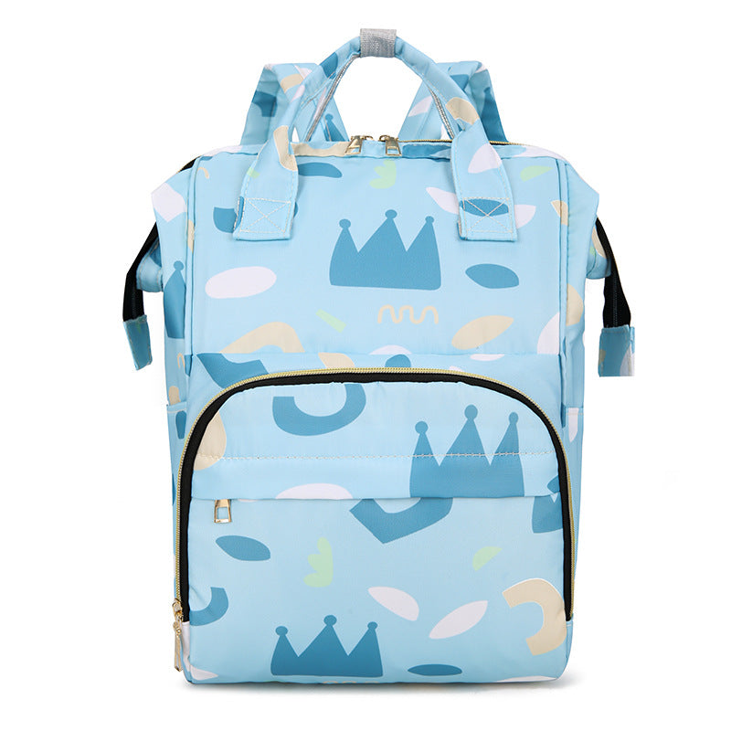 Multi-Purpose Floral Print Backpack Stornfield