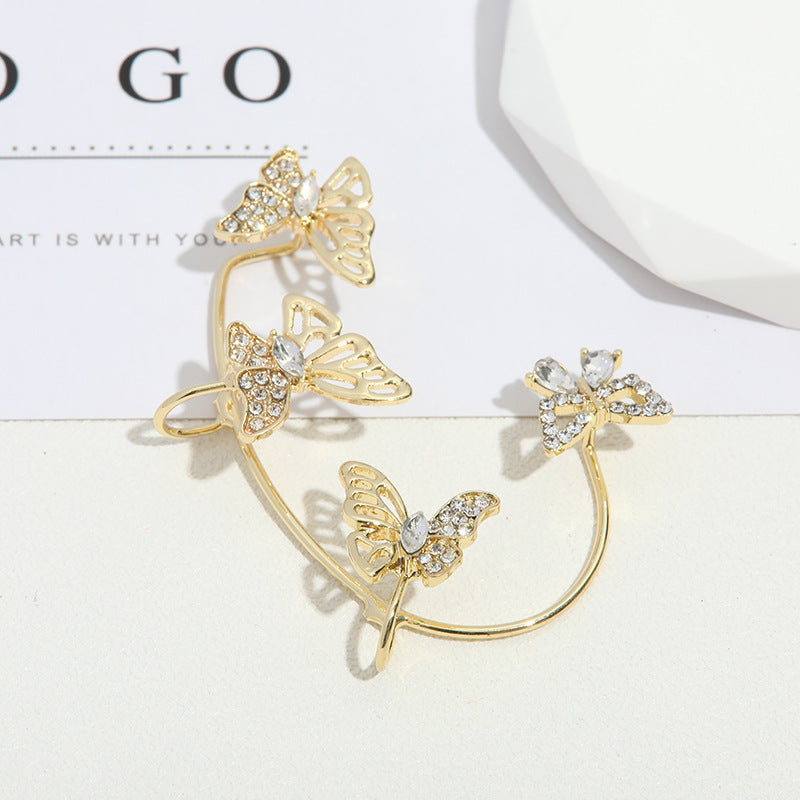 Rhinestone Butterfly Hair Clip Stornfield