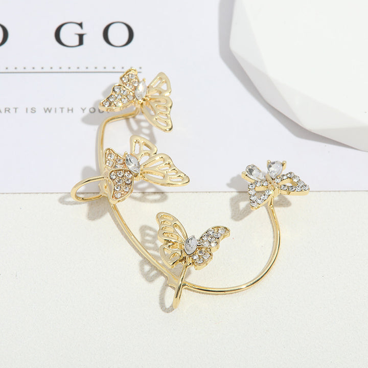 Rhinestone Butterfly Hair Clip Stornfield