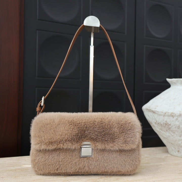 Faux Fur Evening Clutch