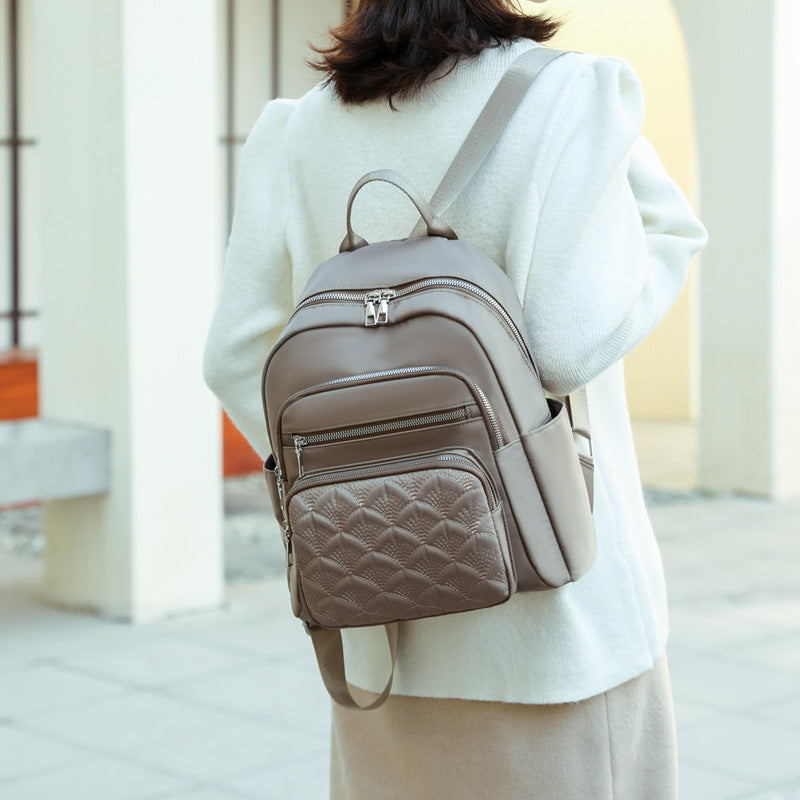Quilted Multi-Pocket Backpack Stornfield