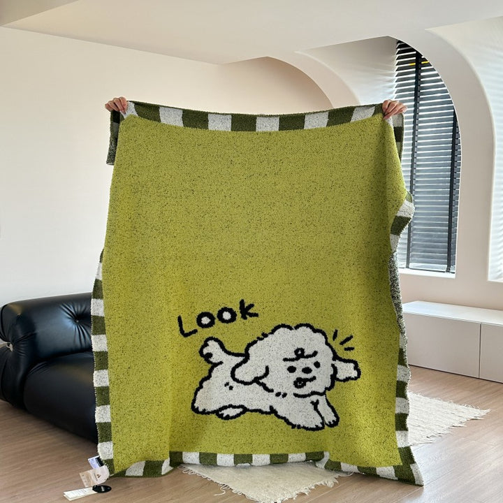 Cozy Decorative Patterned Blanket