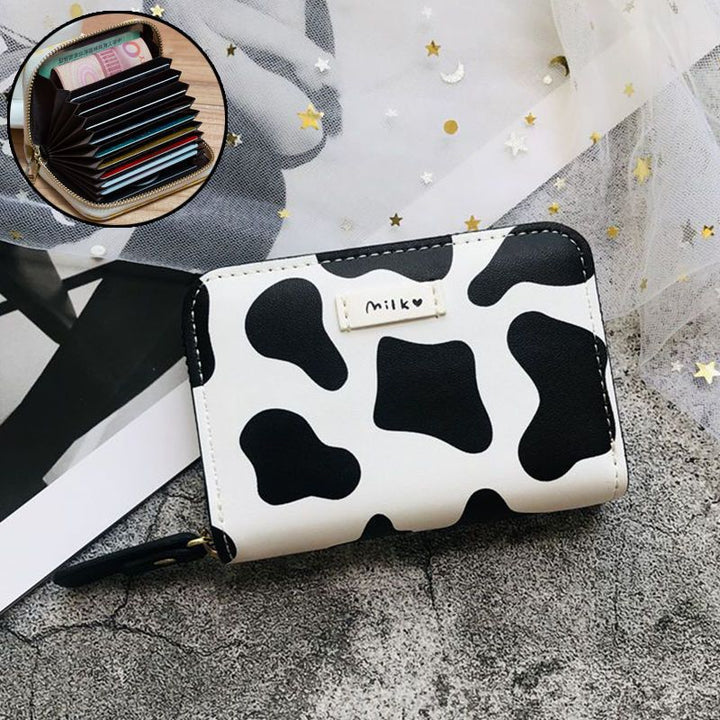 Multi-Compartment Zippered Wallet