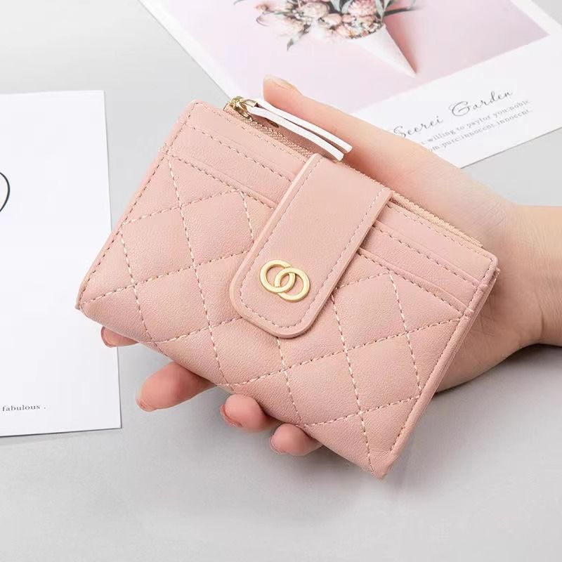 Quilted Mini Cardholder Wallet