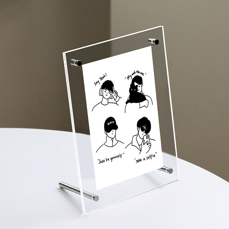 Acrylic Picture Frame Stand