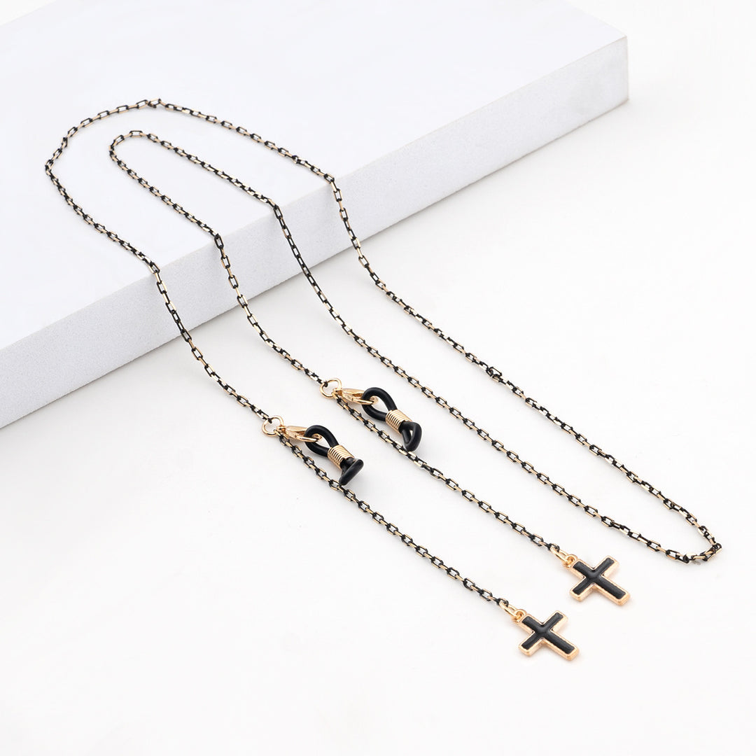 Elegant Geometric Glasses Chain Stornfield
