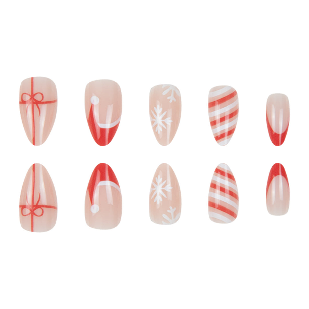 Festive Themed Stiletto Nail Art Set Stornfield