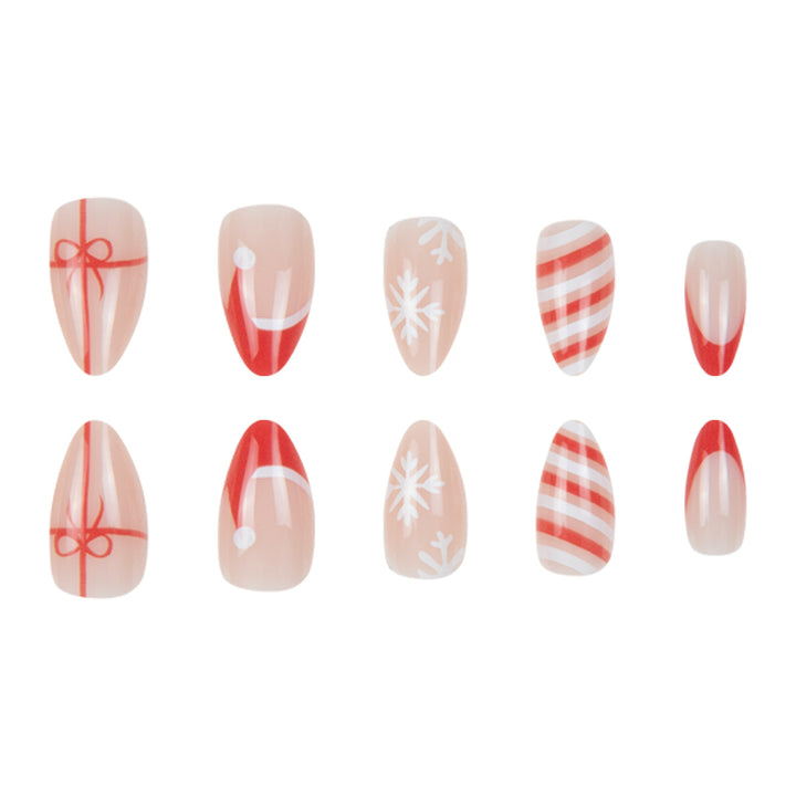 Festive Themed Stiletto Nail Art Set Stornfield