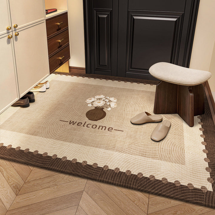 Elegant Floral Pattern Area Rug