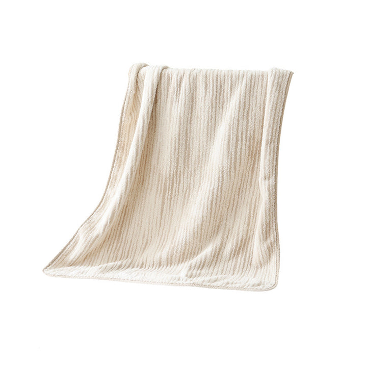 Cozy blanket with modern striped pattern Stornfield