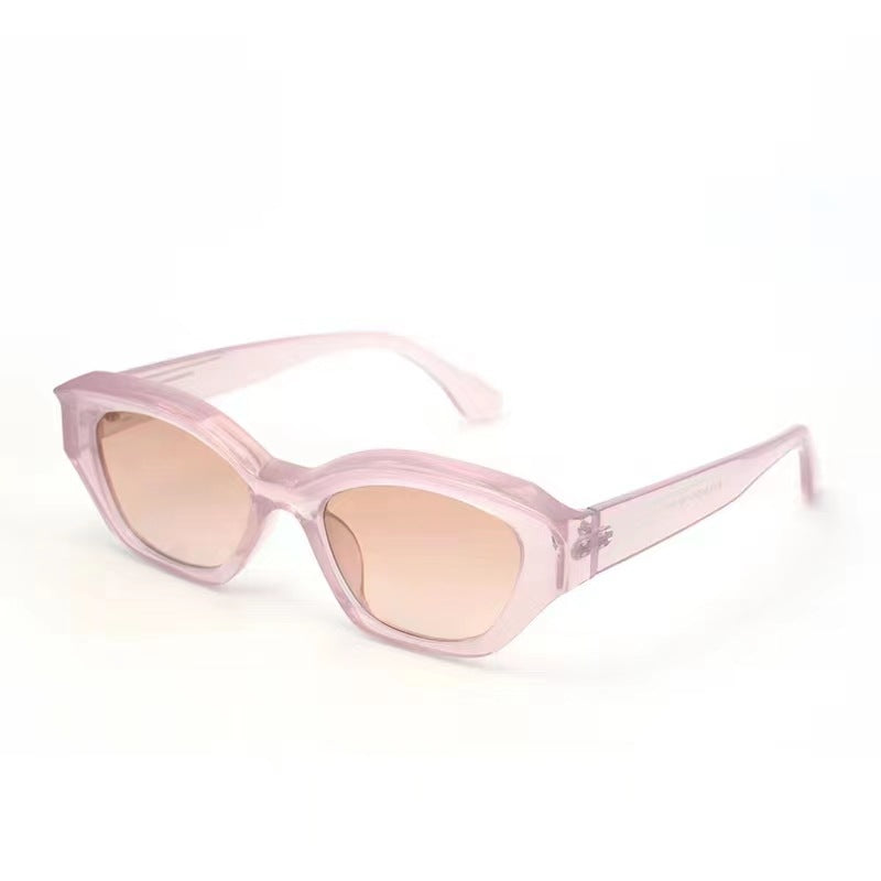 Women's designer sunglasses with distinctive polygonal frame and UV protection Stornfield