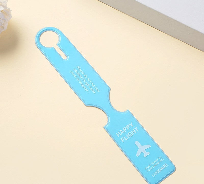 reflective PVC luggage handle wrap tag with secure snap closure Stornfield